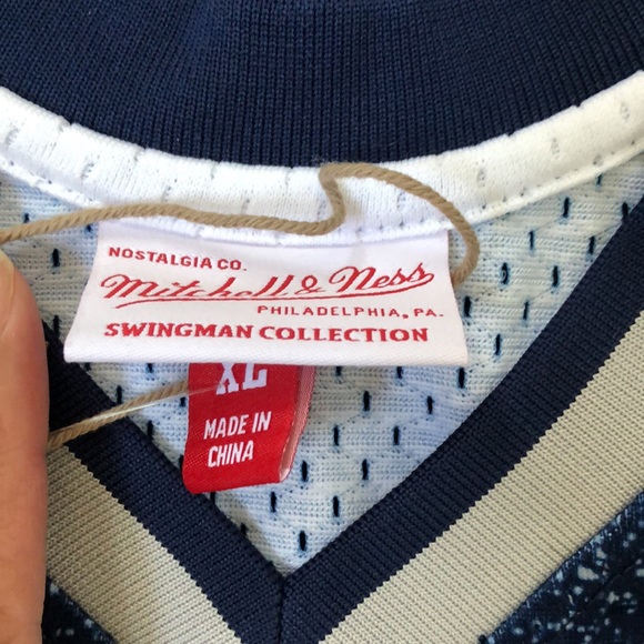 Mitchell & Ness Allen Iverson Georgetown Hoyas gradient swingman jersey size XL - Picture 6 of 8